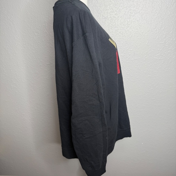 Pre-owned Unisex Black  Pullover sweatshirt Birthday year 1976 -cp - Picture 4 of 5